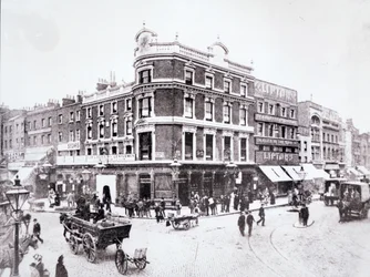 Pentonville Road scene, Islington, London